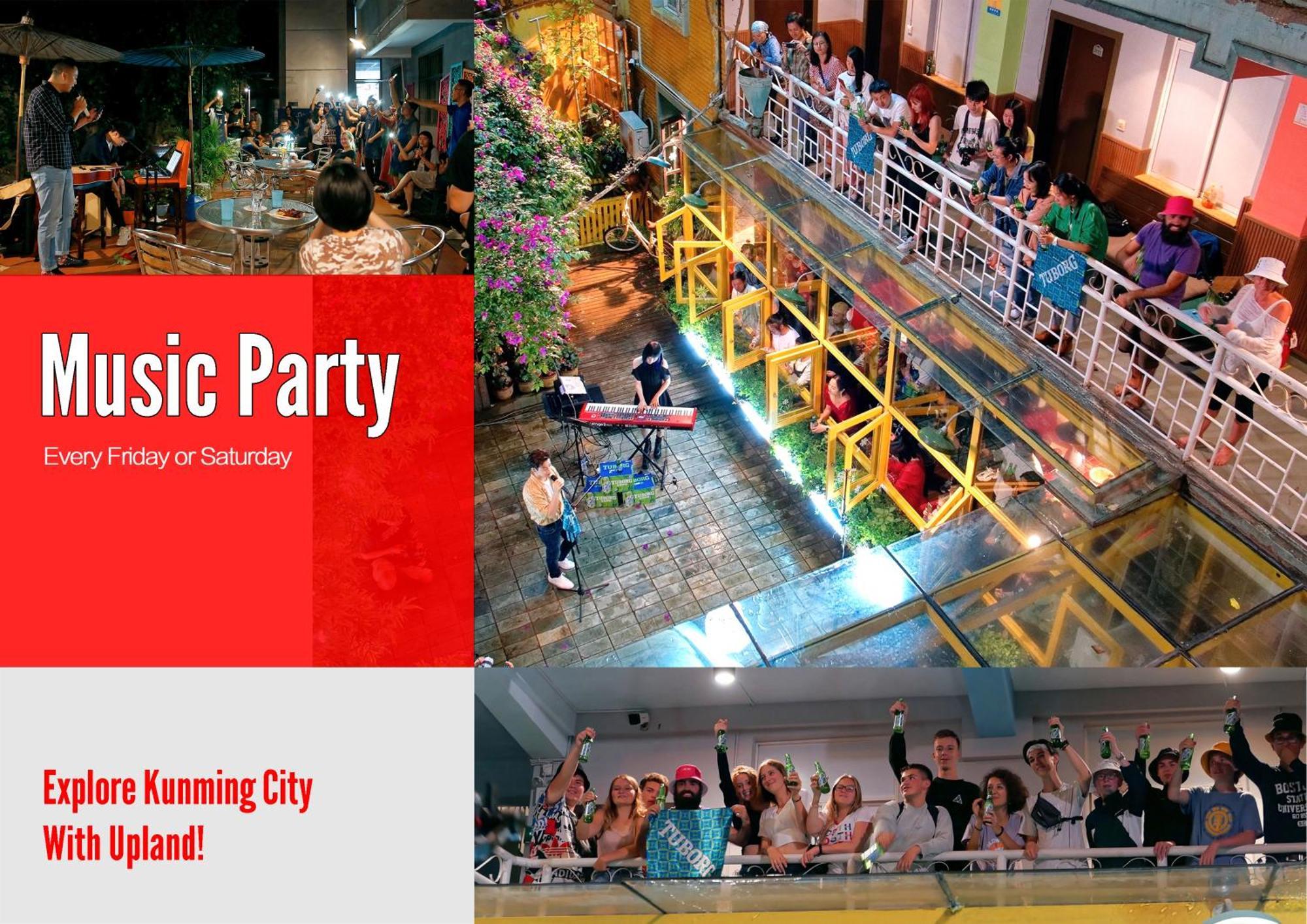 Kunming Upland International Youth Hostel Near The City Center ,2 Mins Walk To The Subway, 2 Mins Walk To The Green Lake, Close To Yuan Tong Temple, Old Street, Yunnan University, Convenient Payment And Visa Cards Are Accepted מראה חיצוני תמונה